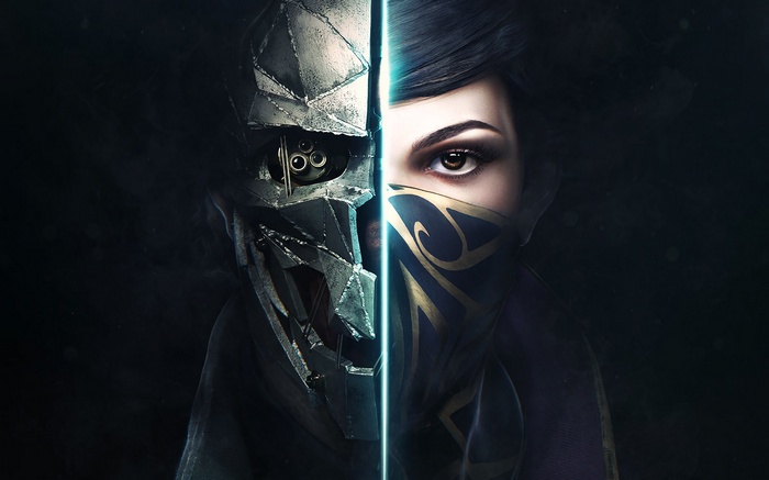 Emily Kaldwin and Corvo Attano from Dishonored 2