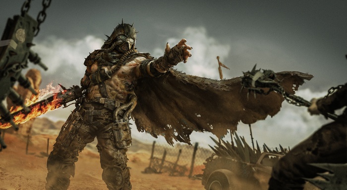 Mad Max style Darth Vader fan art