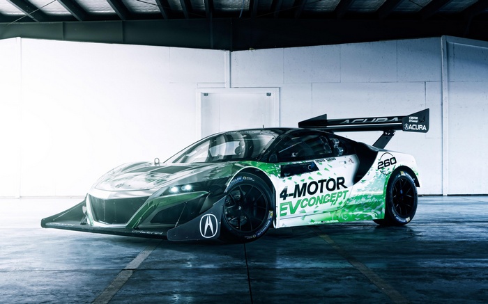 Acura NSX EV 4-Motor Concept Race Car