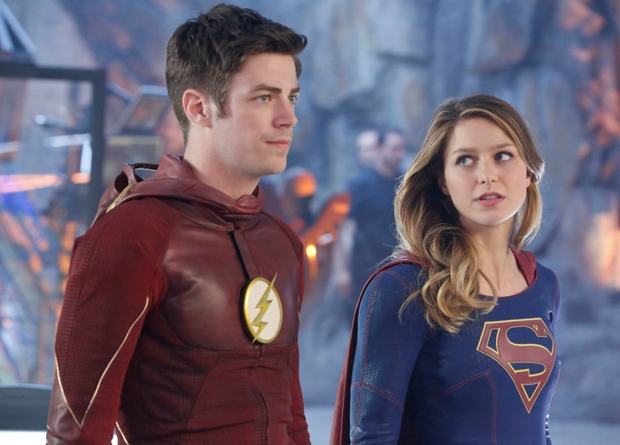 The Flash and Supergirl