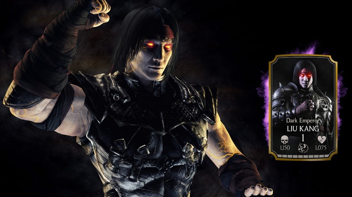 Dark Emperor Liu Kang from Mortal Kombat X