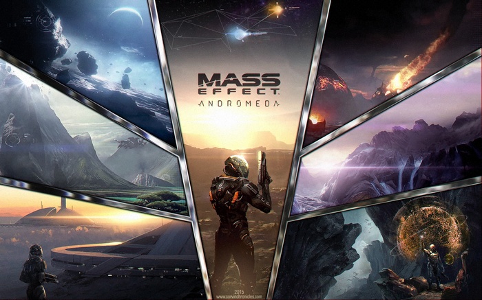 Mass Effect Andromeda promotional art