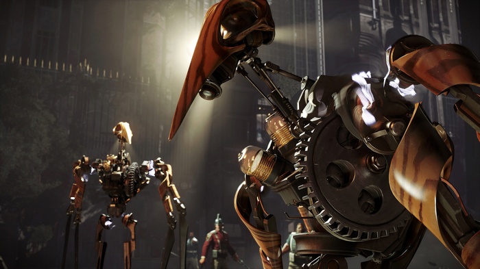 Clockwork Soldiers from Dishonored 2