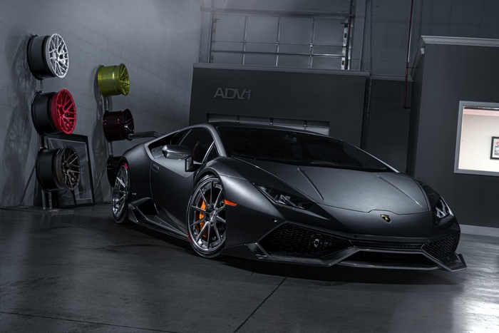 Lamborghini Huracan with ADV1 Wheels