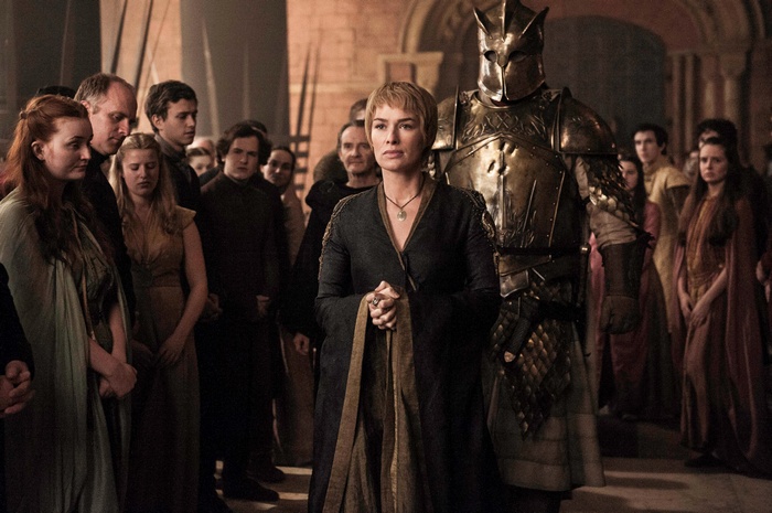 Cersei Lannister and the Mountain from Game of Thrones