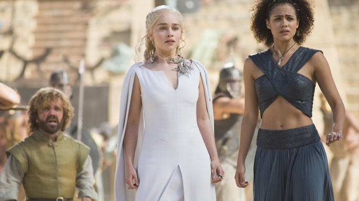 Daenerys Targaryen and Missandei from Game of Thrones