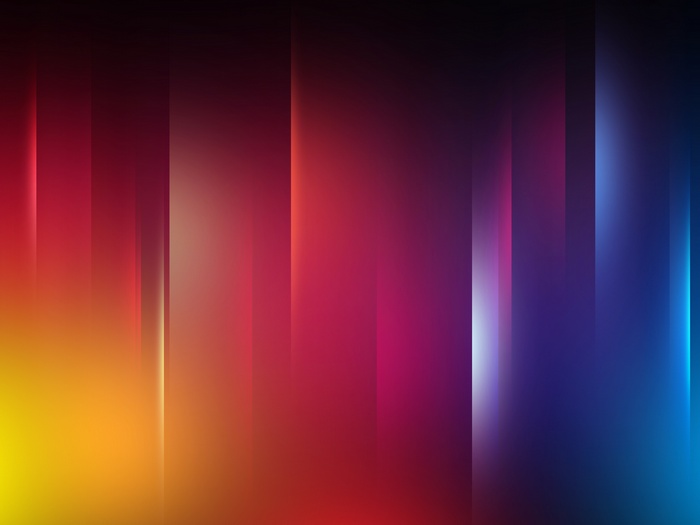 Abstract colorful vertical light streaks
