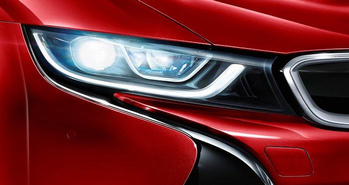 BMW i8 Celebration Edition headlight