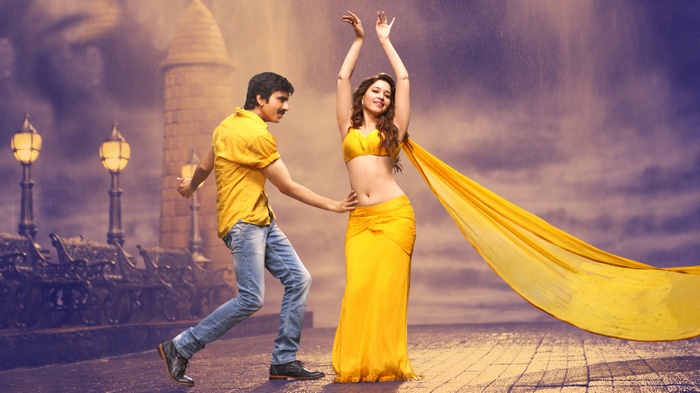 Tamanna and Ravi Teja from Bengal Tiger