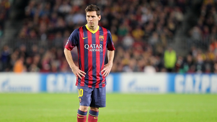 Lionel Messi from FC Barcelona