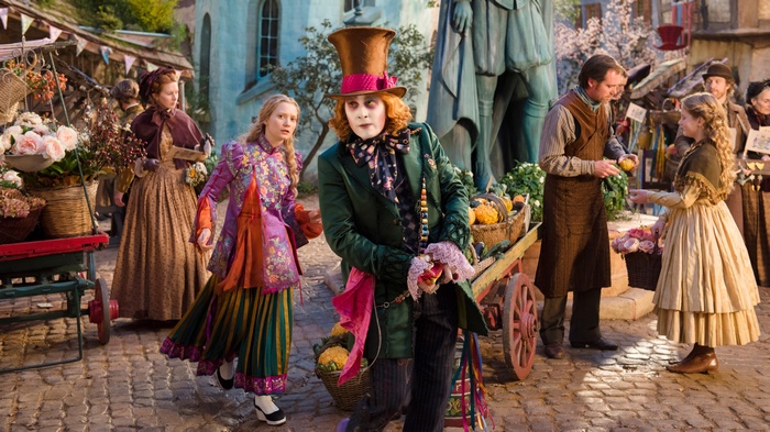 Mad Hatter and Alice from Alice Through the Looking Glass