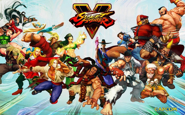 Street Fighter V 2016 Game Characters