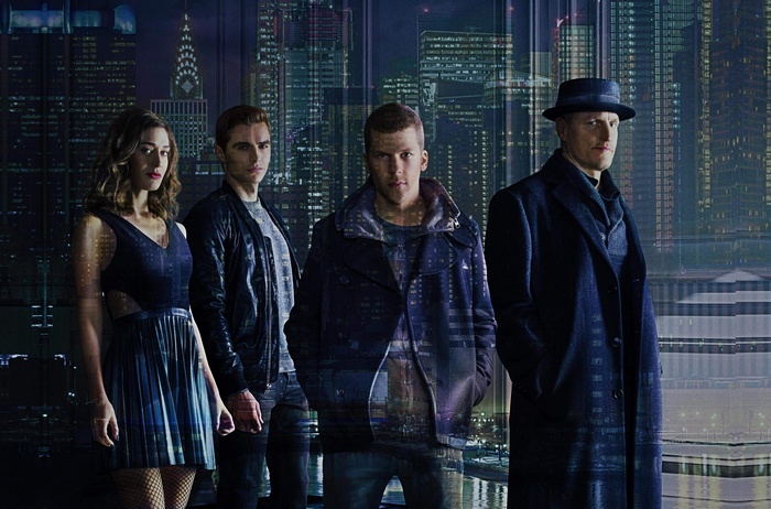Now You See Me 2 cast: Lizzy Caplan, Dave Franco, Jesse Eisenberg, Woody Harrelson