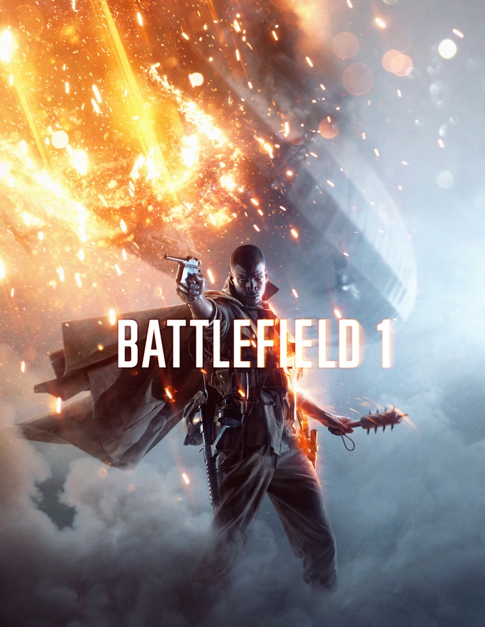Battlefield 1 video game cover art