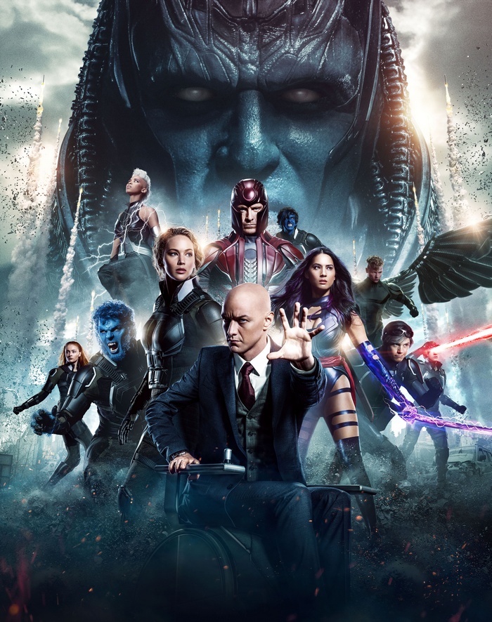 Apocalypse and X-Men from X-Men: Apocalypse Poster