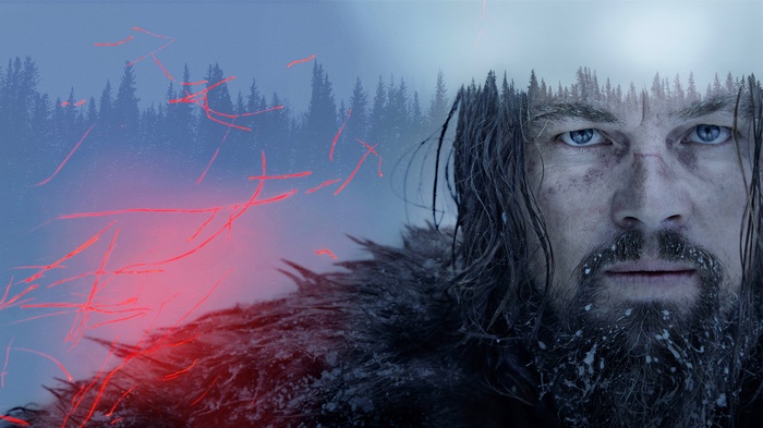 Leonardo DiCaprio in The Revenant