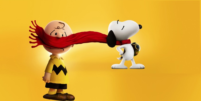 Snoopy and Charlie Brown from The Peanuts Movie