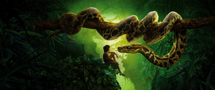Mowgli and Kaa from The Jungle Book