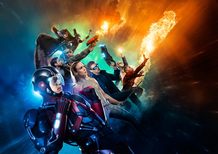 Legends of Tomorrow Superheroes in Action