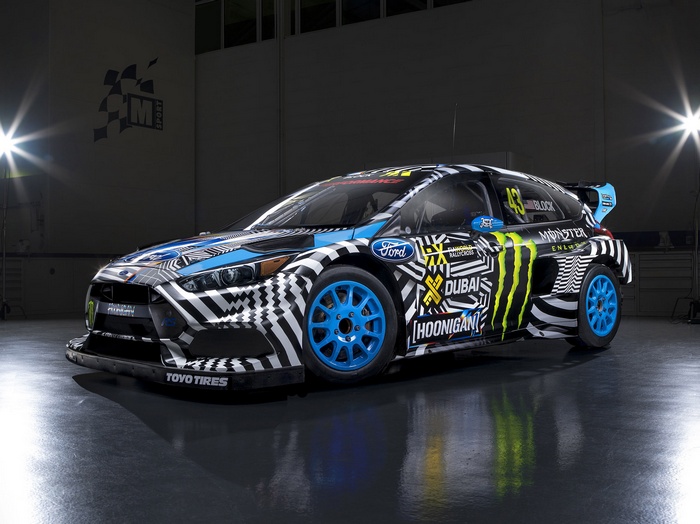 Ken Block's Ford Focus RS RX Rallycross Car
