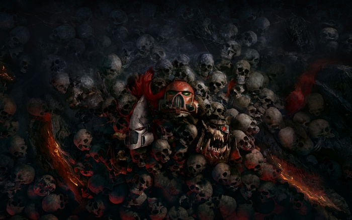 Warhammer 40,000: Dawn of War III Skulls and Helmets