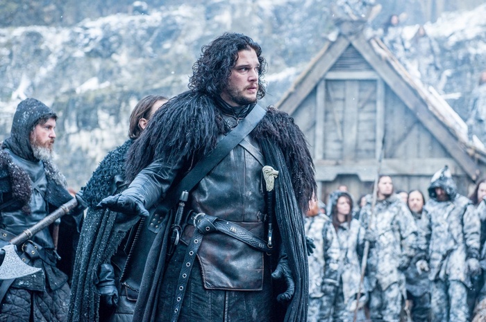 Jon Snow and Wildlings from Game of Thrones