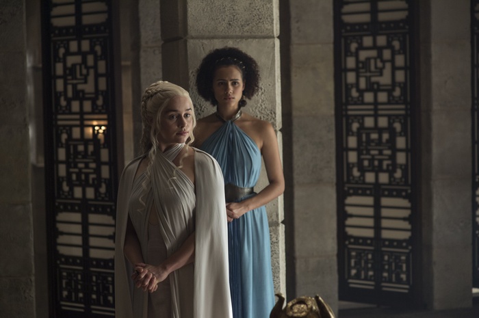 Daenerys Targaryen and Missandei from Game of Thrones