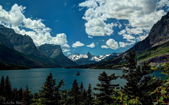 Wild Goose Island on Saint Mary Lake, Glacier National Park