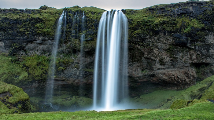 Seljalandsfoss waterfall in Iceland
