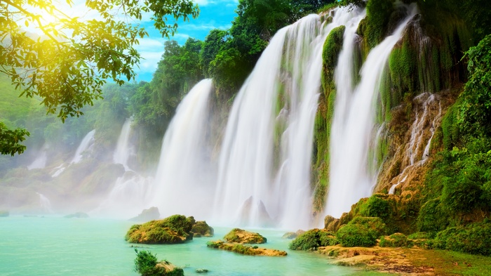 Ban Gioc Waterfall in Vietnam