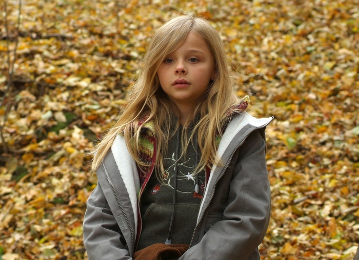 Chloe Grace Moretz in Autumn Forest