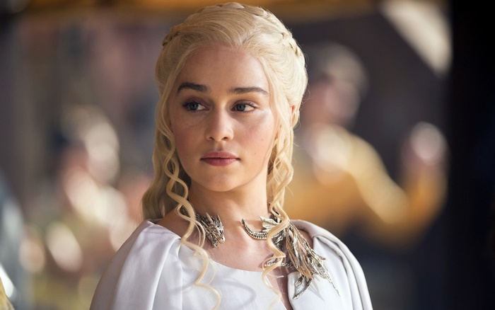 Emilia Clarke as Daenerys Targaryen
