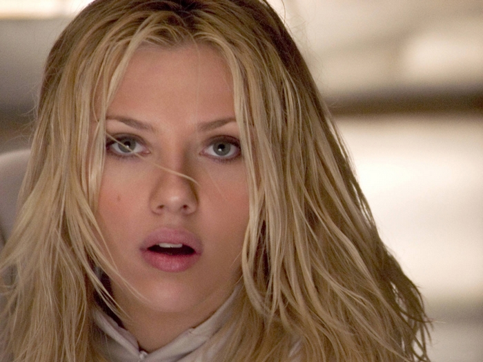 Scarlett Johansson close-up