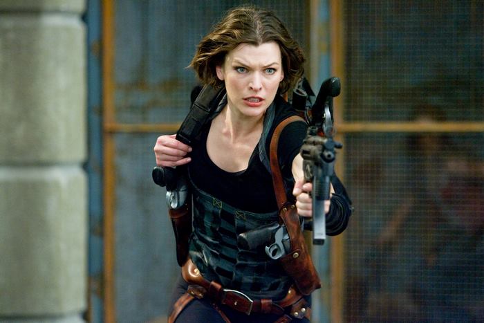 Milla Jovovich as Alice from Resident Evil