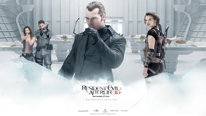 Alice and Chris from Resident Evil: Afterlife