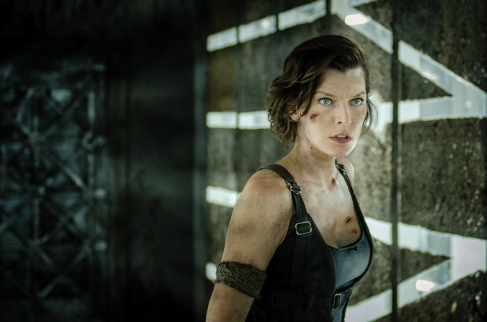 Milla Jovovich in Resident Evil