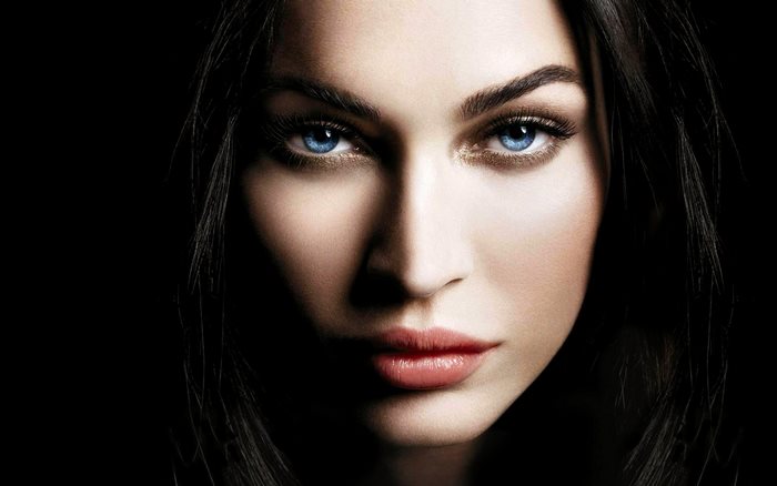 Megan Fox close-up portrait