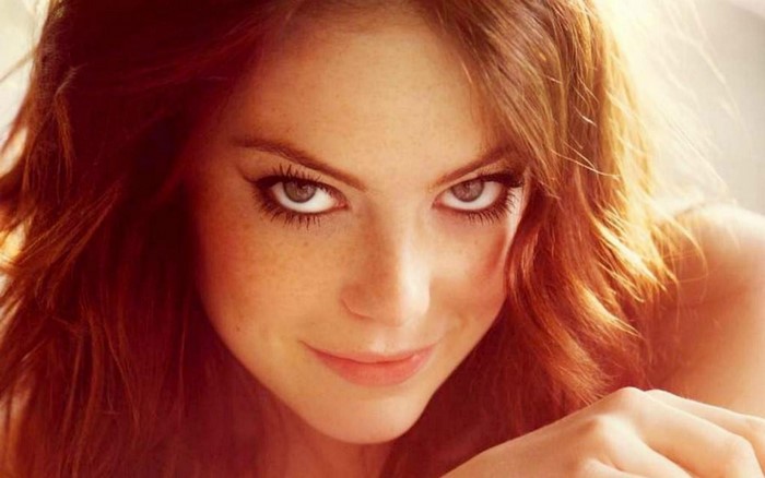 Emma Stone close-up portrait