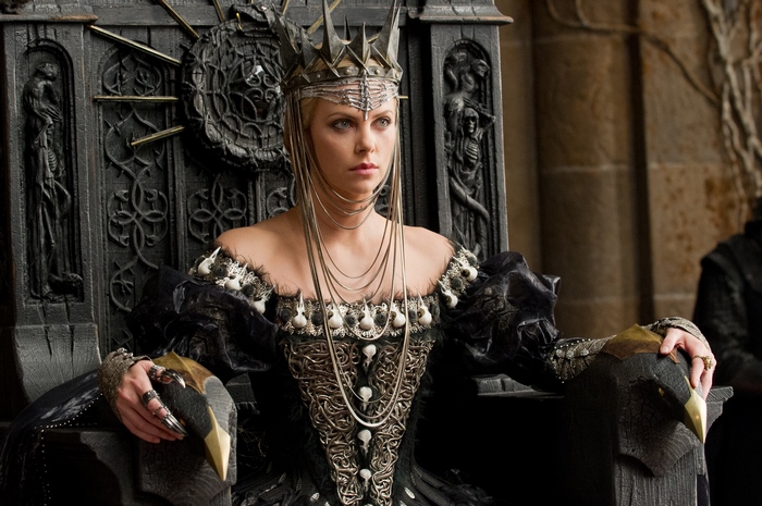 Charlize Theron as the Evil Queen in Snow White and the Huntsman