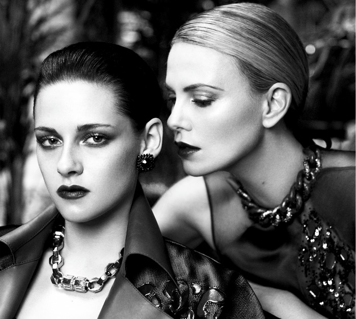 Kristen Stewart and Charlize Theron