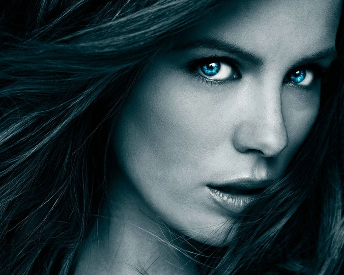 Kate Beckinsale close-up portrait