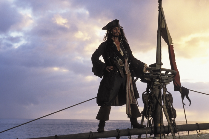 Captain Jack Sparrow from Pirates of the Caribbean