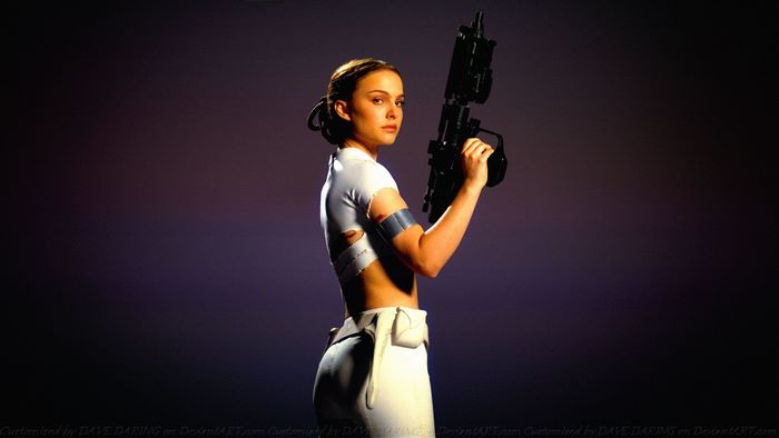 Natalie Portman as Padmé Amidala from Star Wars