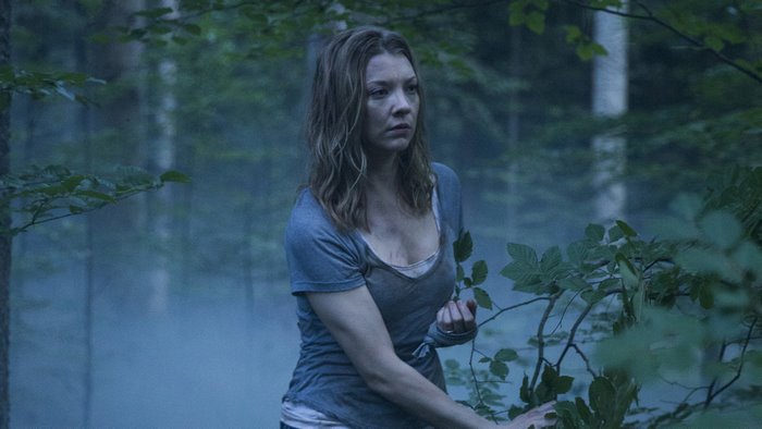 Natalie Dormer in a forest