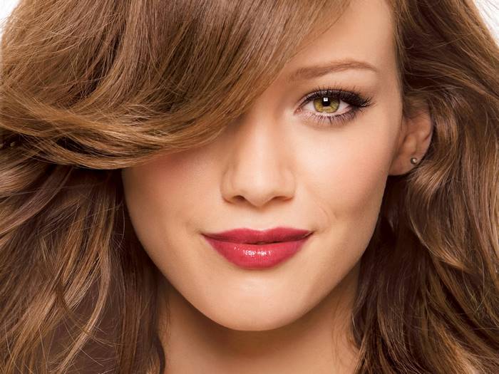 Hilary Duff close-up portrait