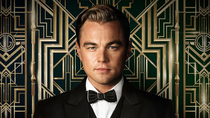 Leonardo DiCaprio as Jay Gatsby in The Great Gatsby