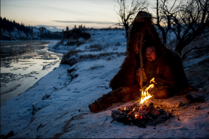 Leonardo DiCaprio in The Revenant
