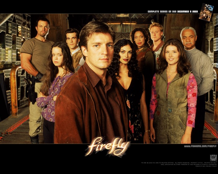 Firefly cast group portrait