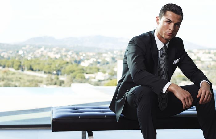 Cristiano Ronaldo in a Suit