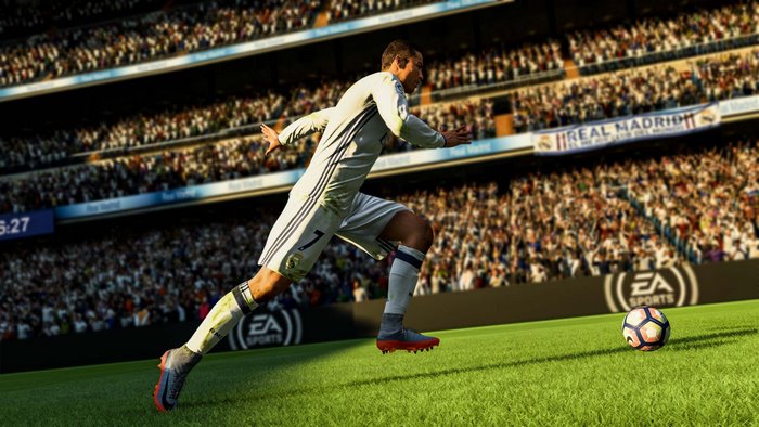 Cristiano Ronaldo from FIFA video game